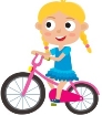 Картинки по запросу ride a bike cartoon